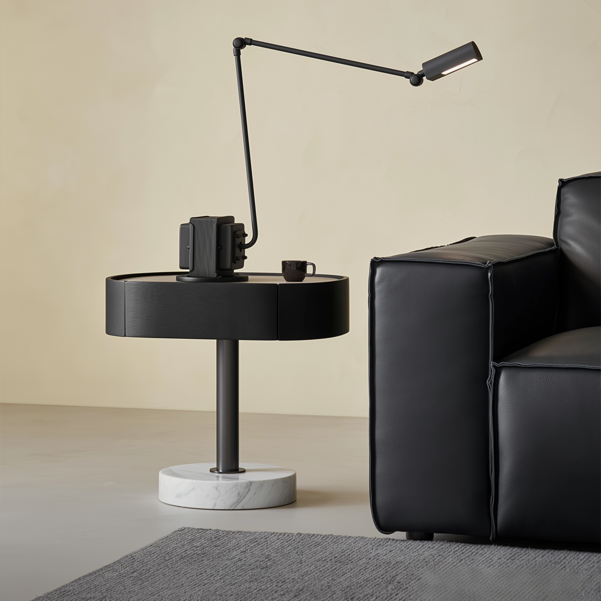 Marble Dot Nightstand