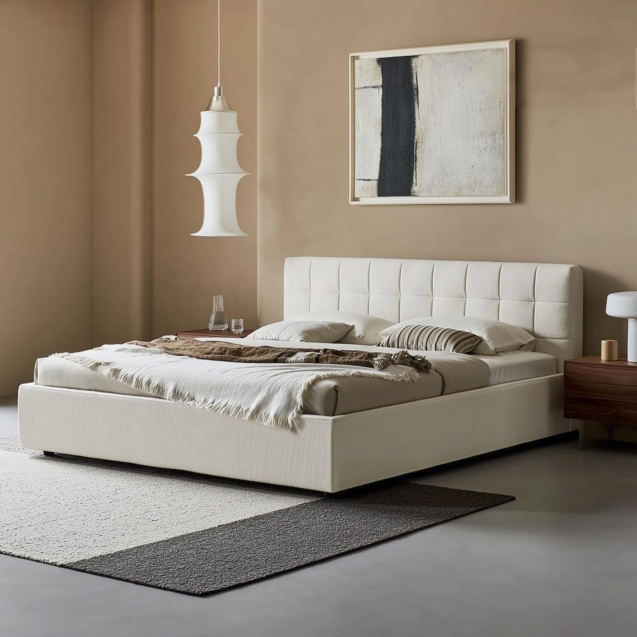 Sugar Cube Fabric Bed