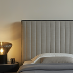 Muffin Edge Fabric Bed