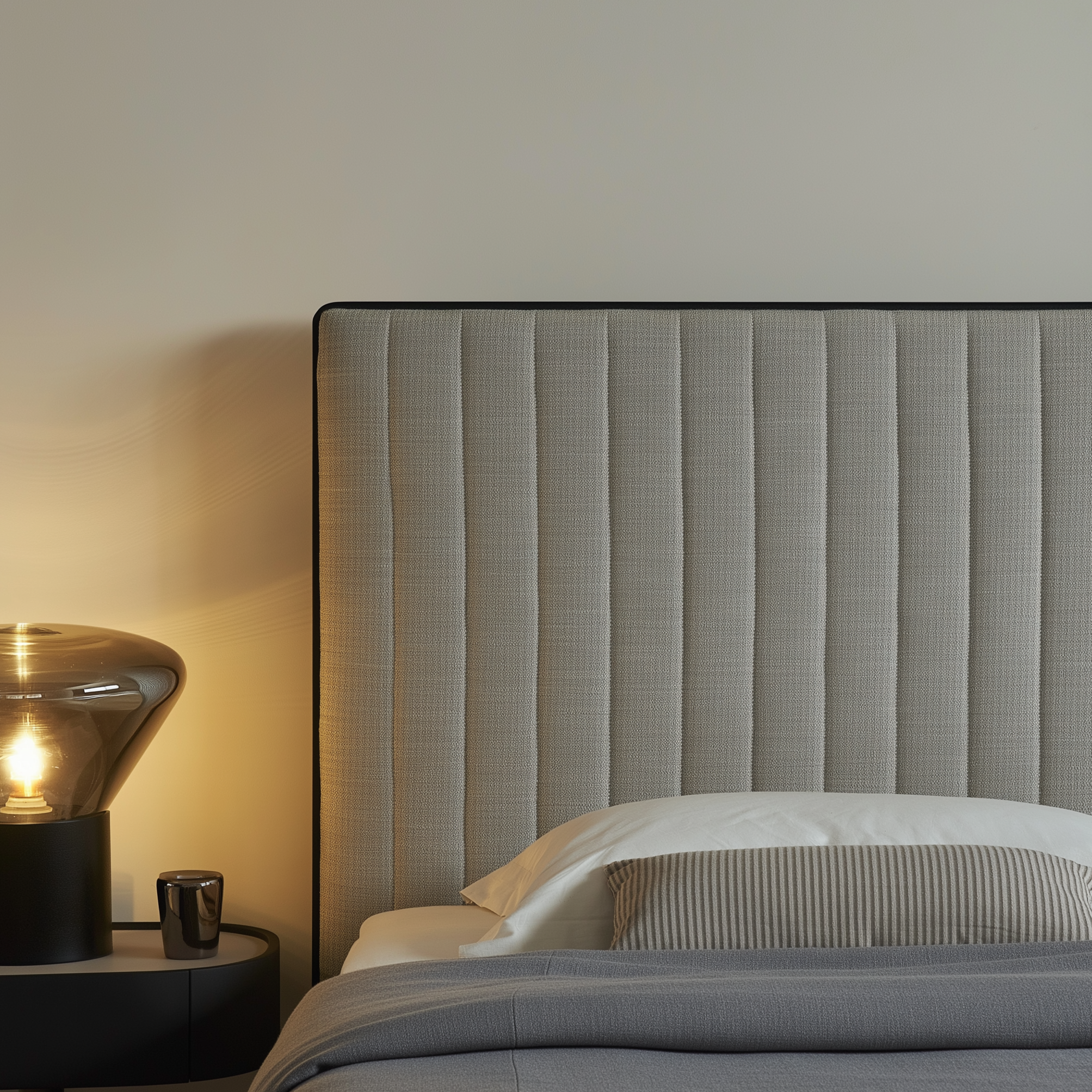 Muffin Edge Fabric Bed