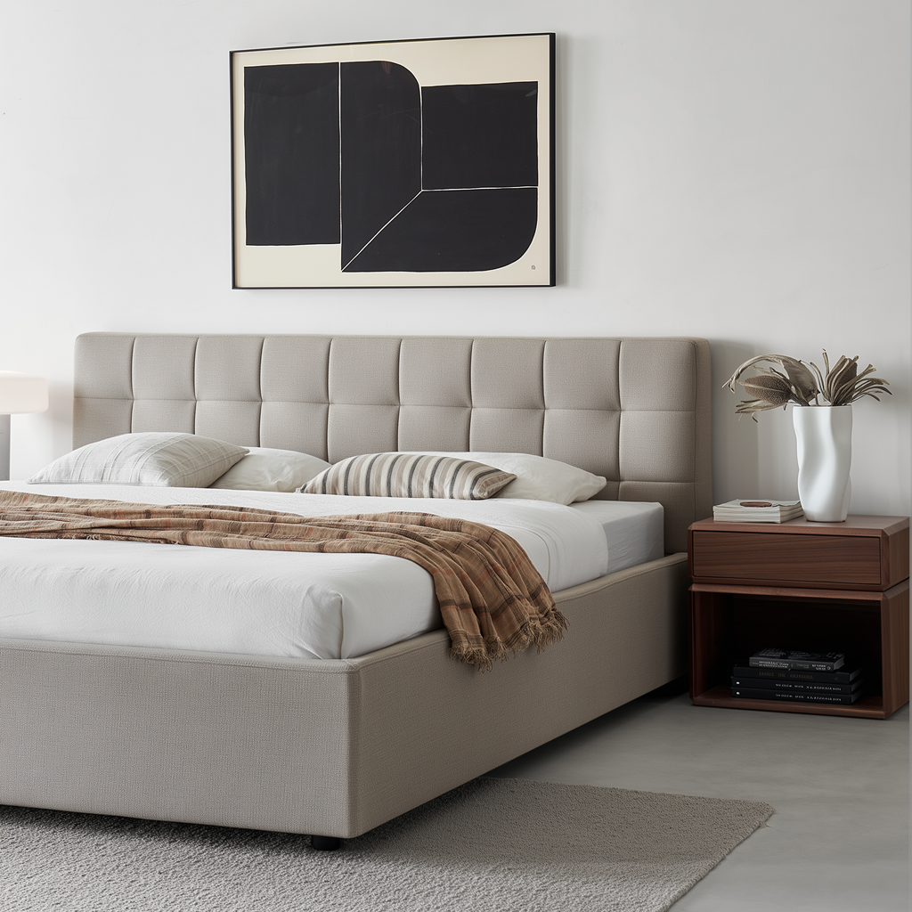 Sugar Cube Fabric Bed