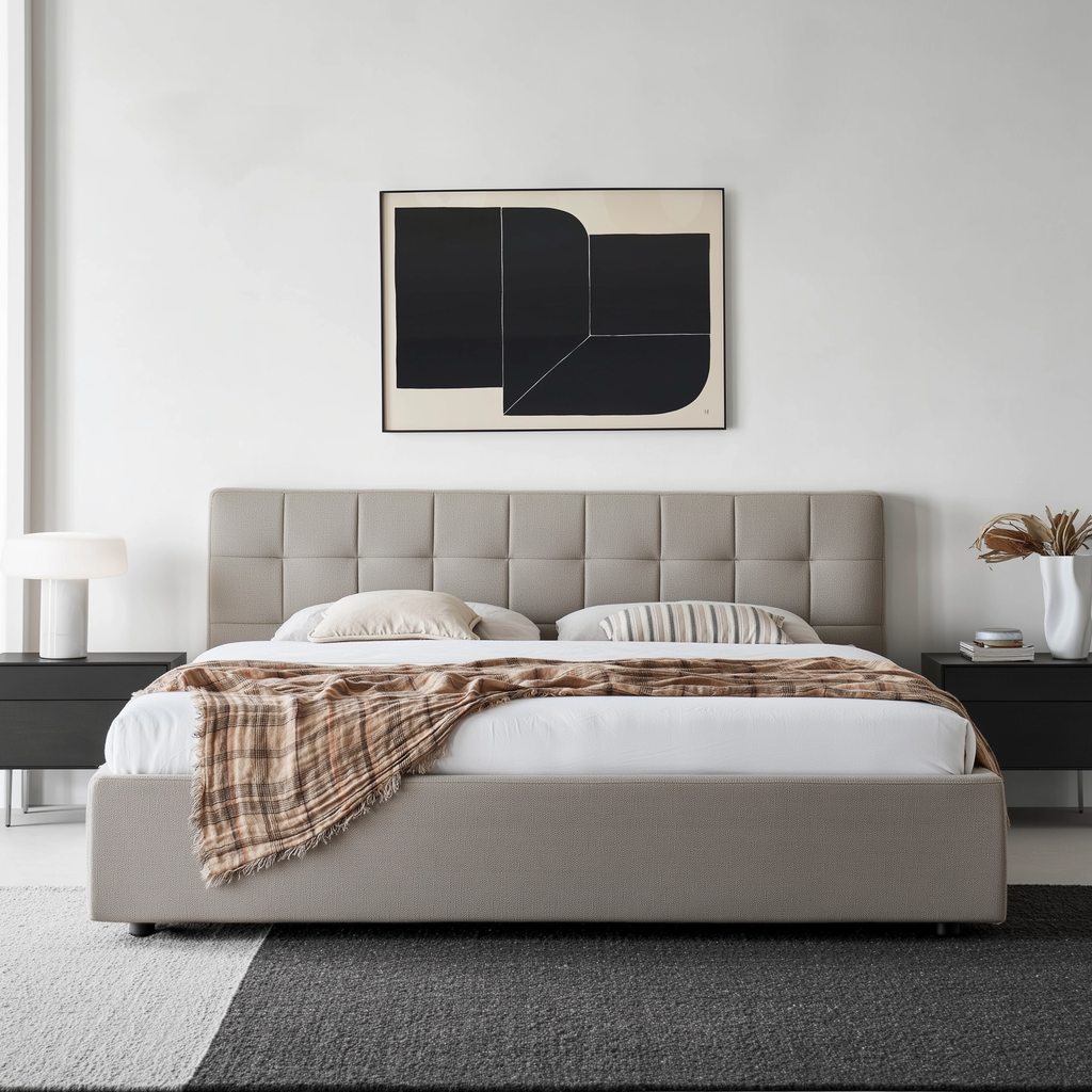 Sugar Cube Fabric Bed