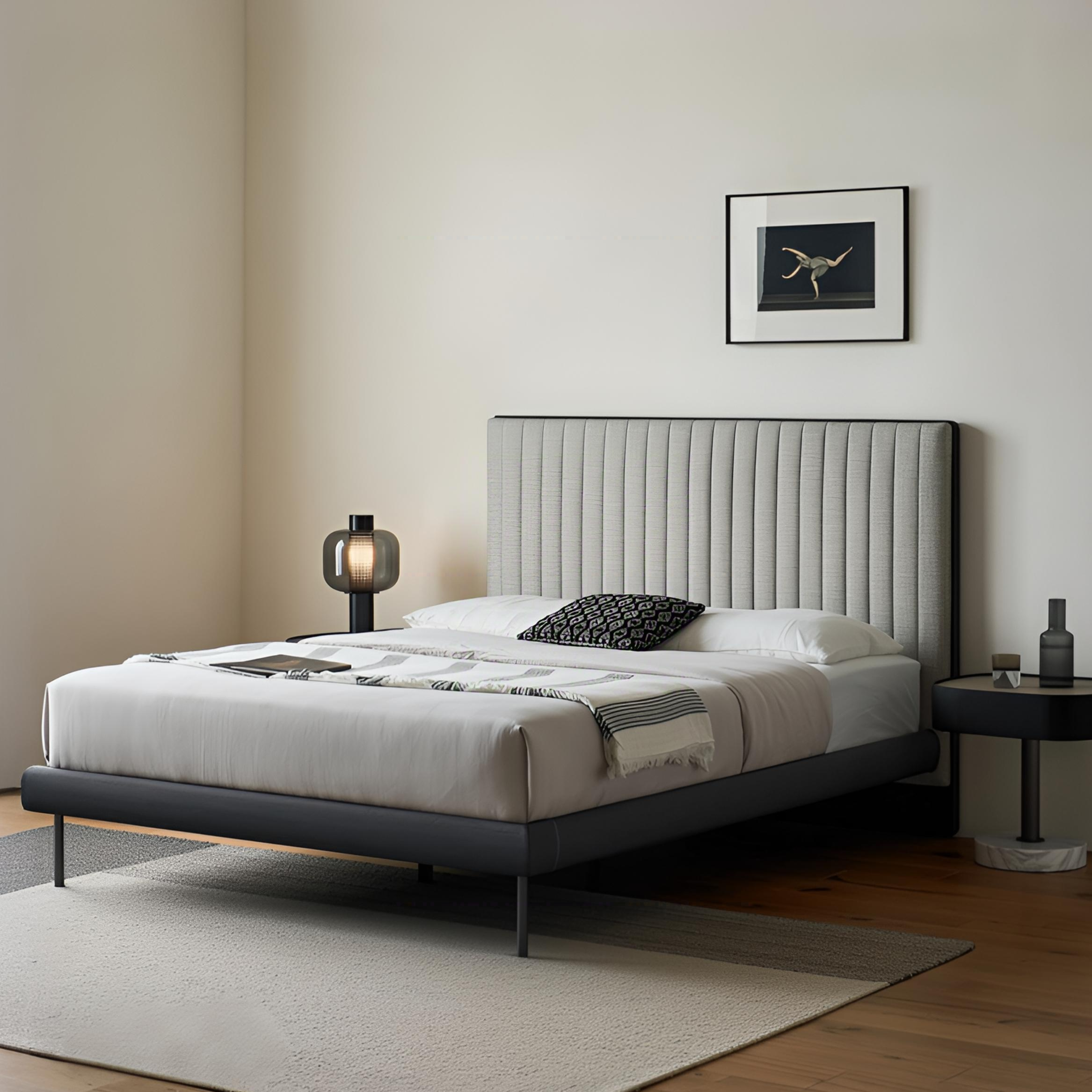 Muffin Edge Fabric Bed