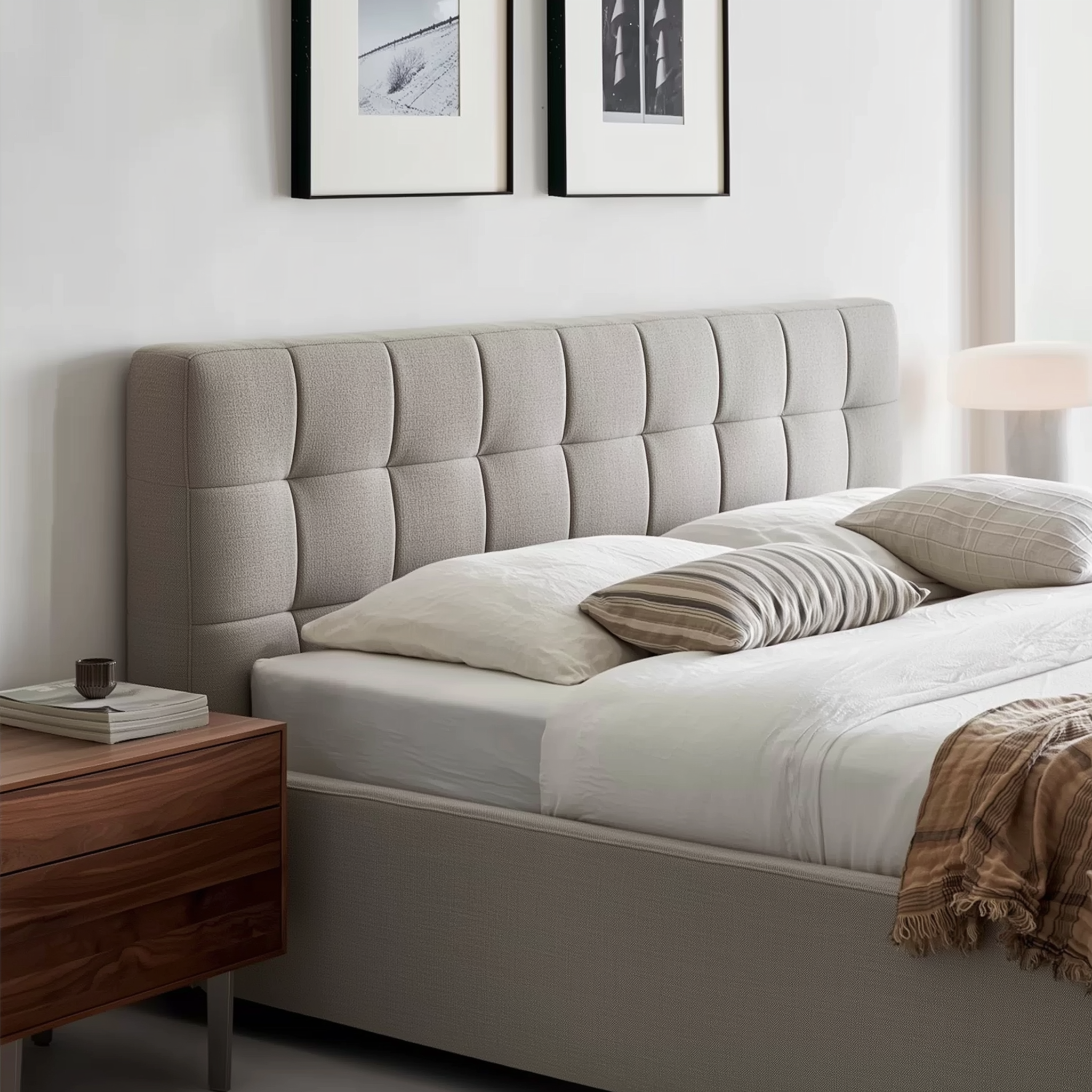 Sugar Cube Fabric Bed