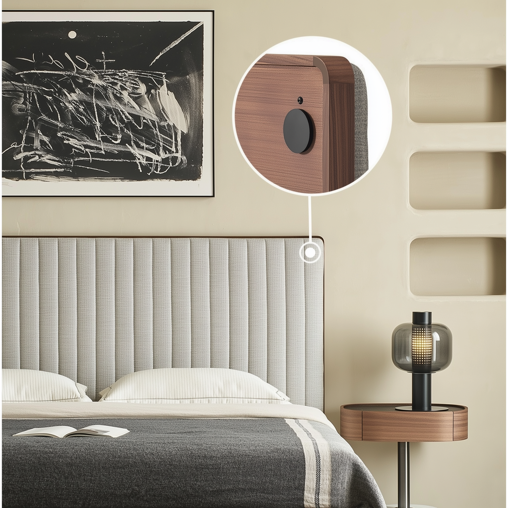 Muffin Edge Fabric Bed