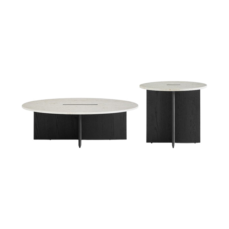 Origami Round Coffee Table Set