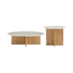 Origami Round Coffee Table Set