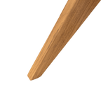 Chaise de salle à manger en abaca