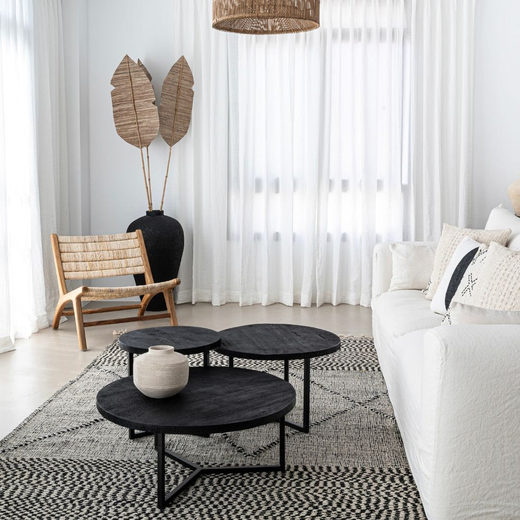 Fauteuil de salon en abaca