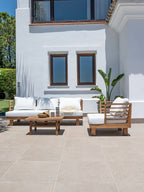 Canapé trois places Amaya | Blanc