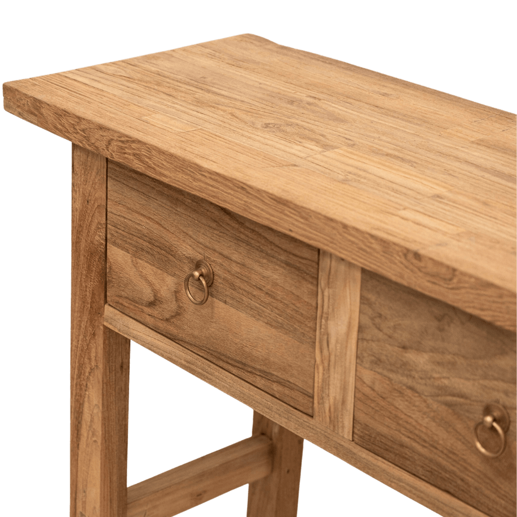 Console Baik avec 2 tiroirs | 100 x 30 x 90 cm