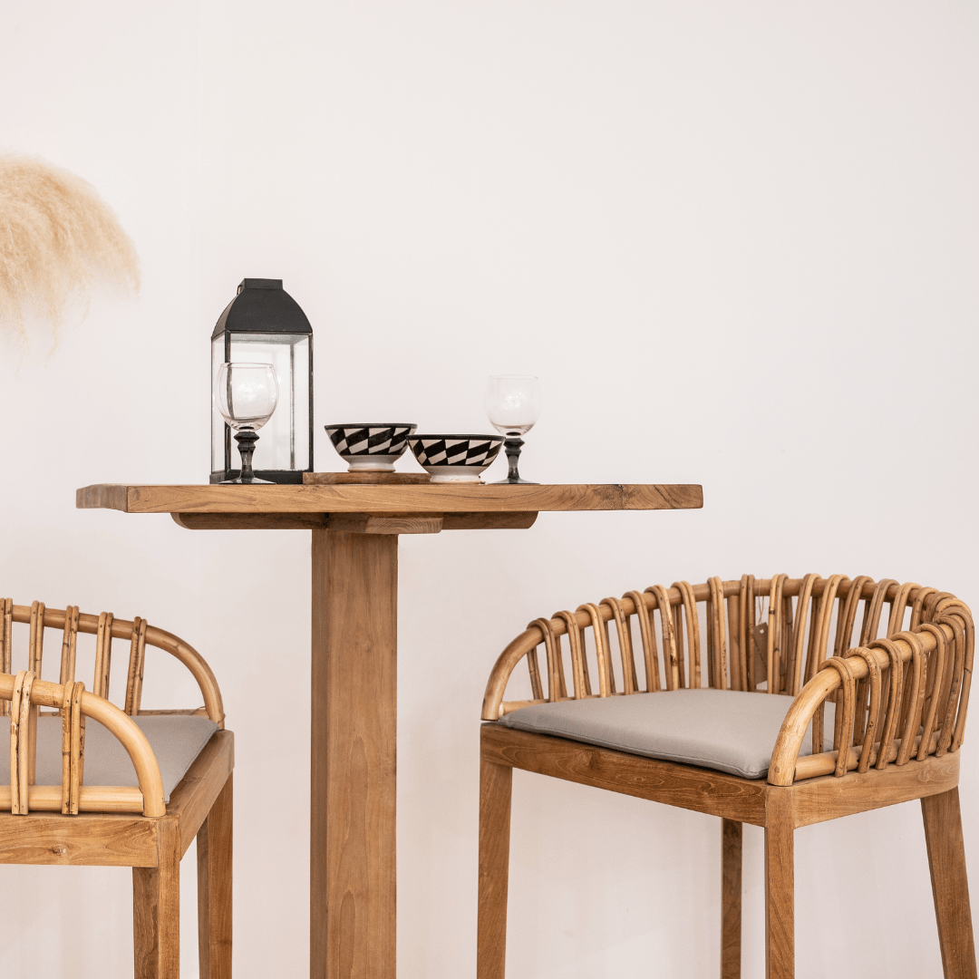Table de bar Bali | 70 x 70 x 110 cm