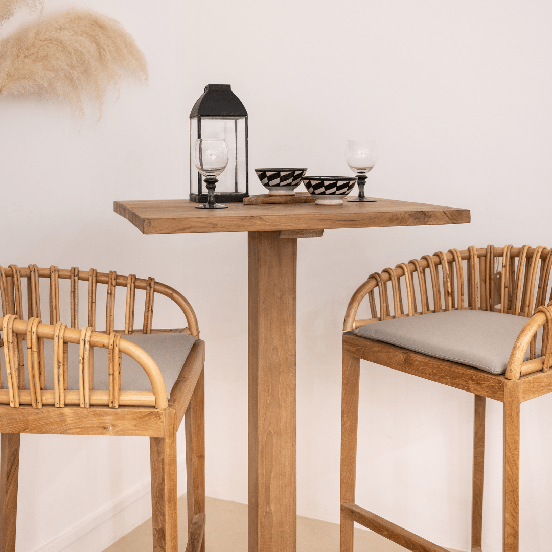 Table de bar Bali | 70 x 70 x 110 cm