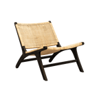 Fauteuil Bali Lounge | Noir