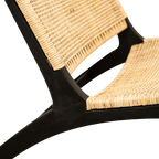 Fauteuil Bali Lounge | Noir