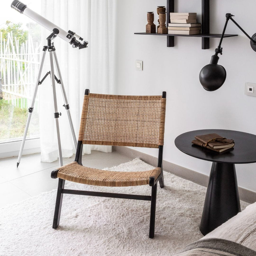 Fauteuil Bali Lounge | Noir