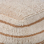 Pouf en jute de Bodrum
