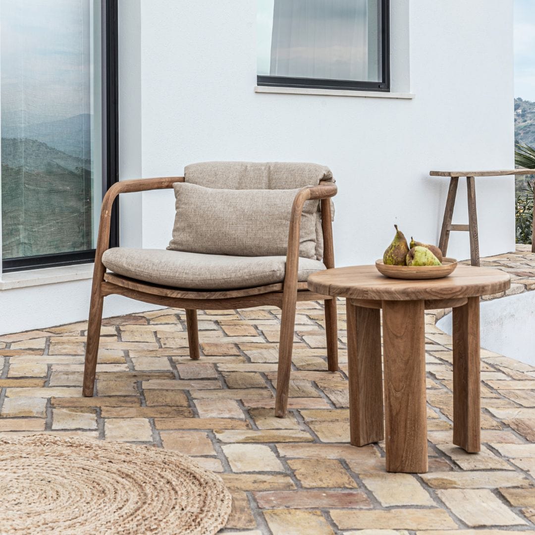 Table basse d'extérieur Bora | 50 cm