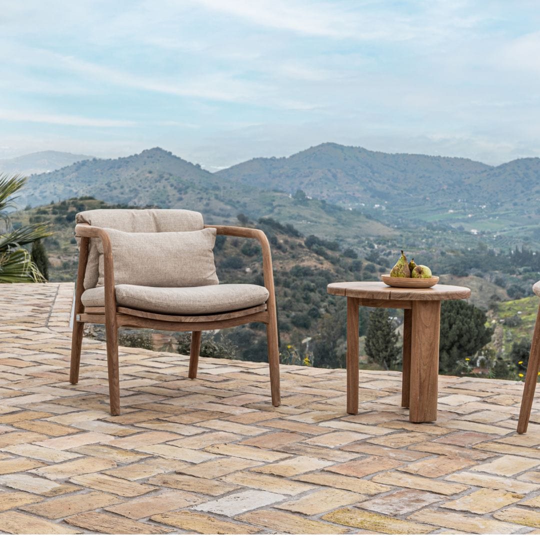 Table basse d'extérieur Bora | 50 cm