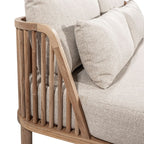 Canapé deux places d'extérieur Bora