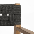 Chaise de salle à manger Borneo | Noire