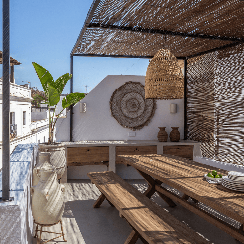 Banc d'extérieur Bornéo