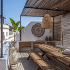 Banc d'extérieur Bornéo