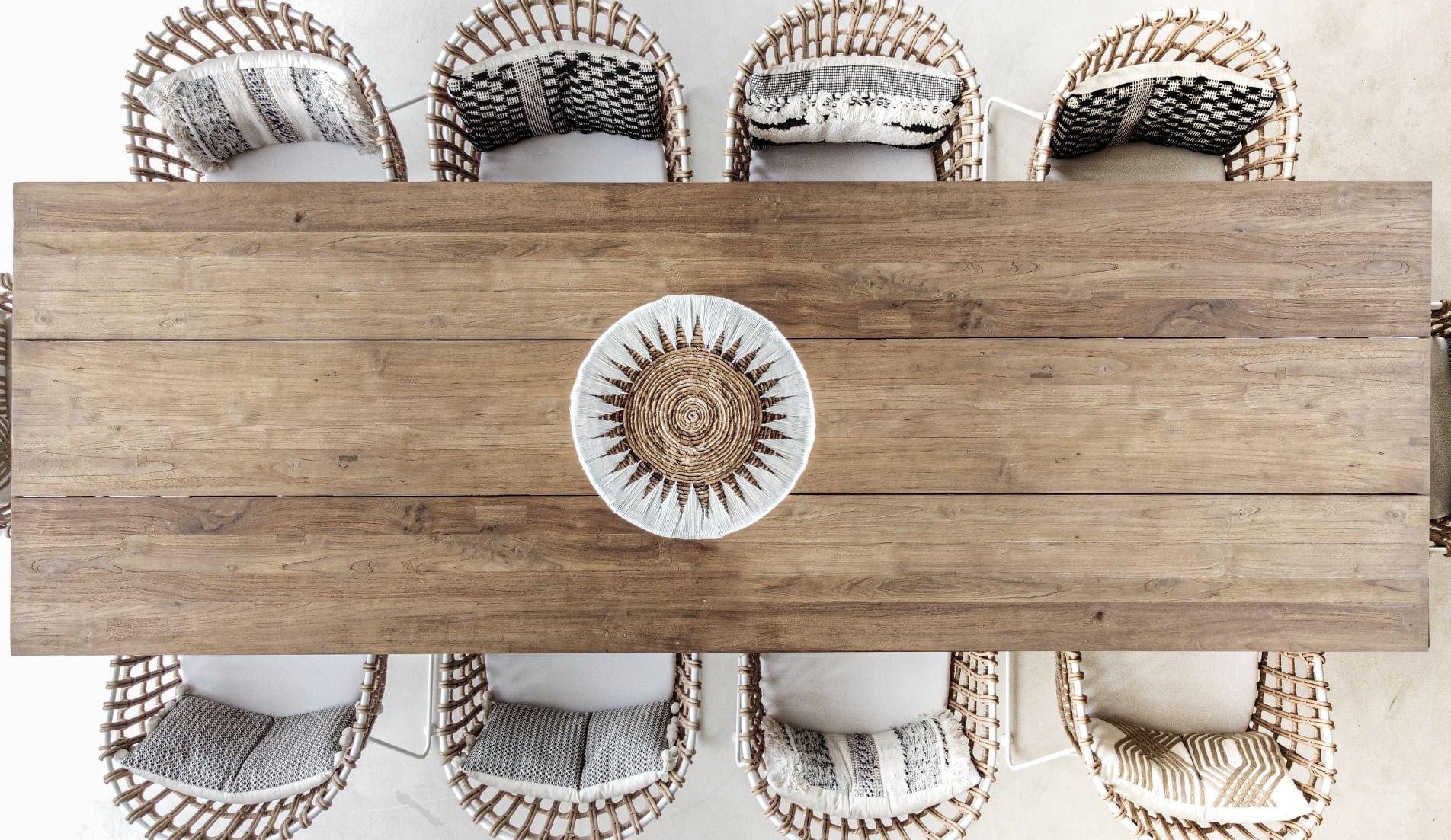 Table d'extérieur Bornéo | Naturelle