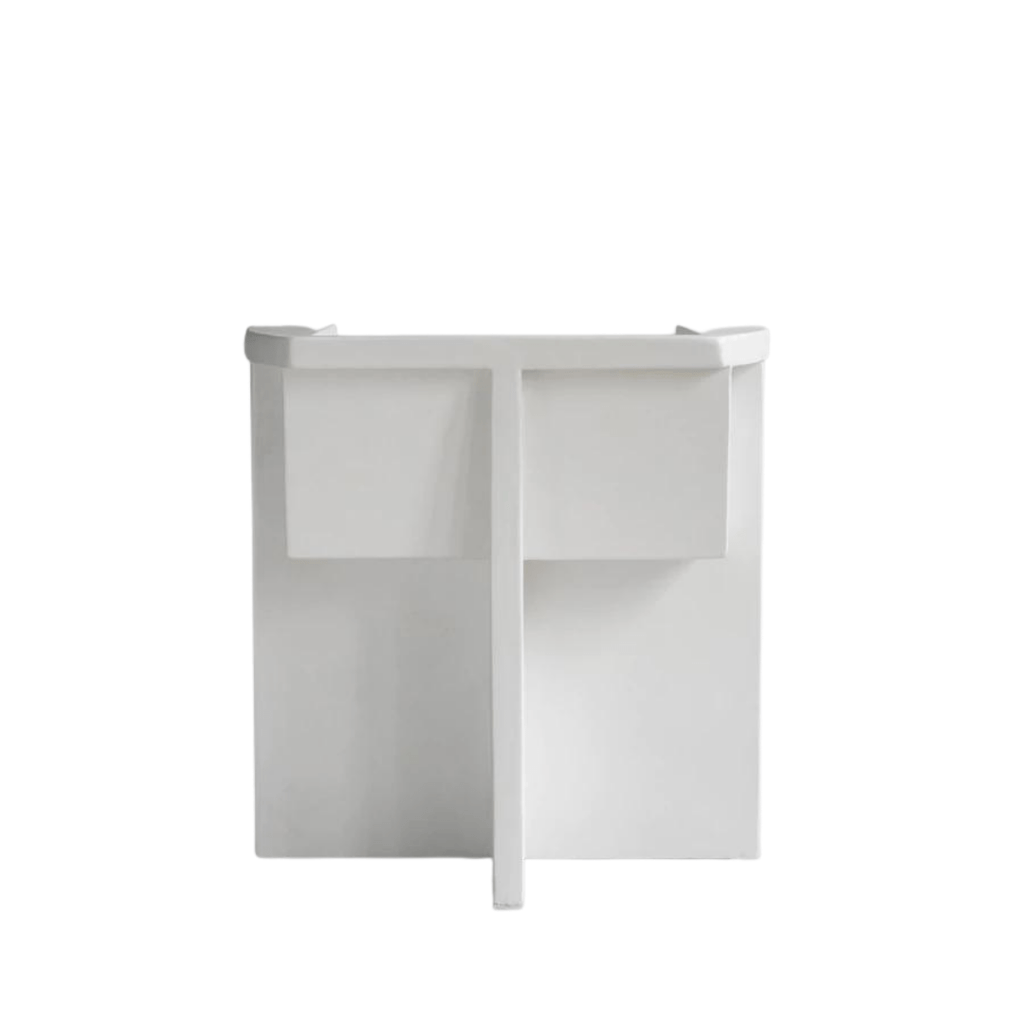 Chaise de salle à manger Brutus | Blanc cassé