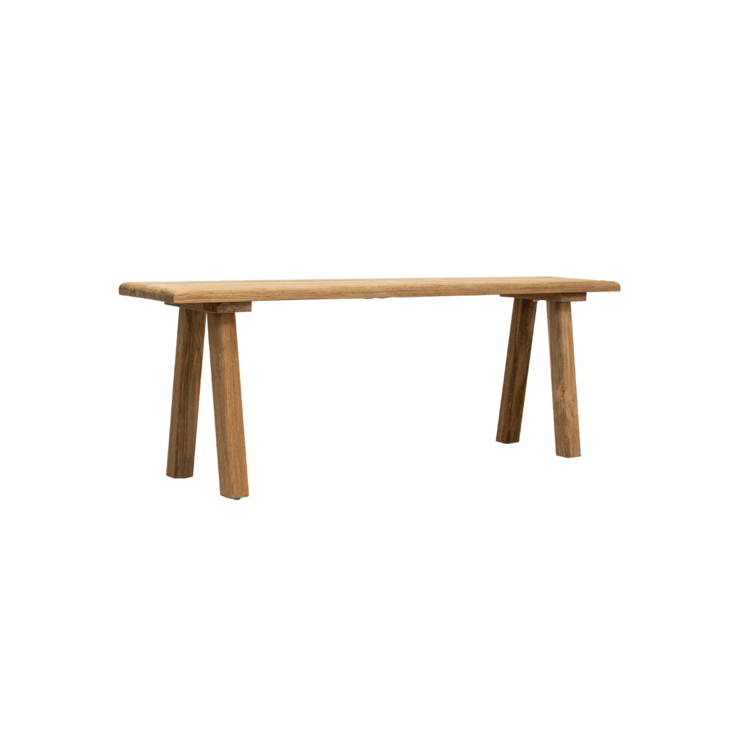 Banc Cabo en teck recyclé | 120 cm