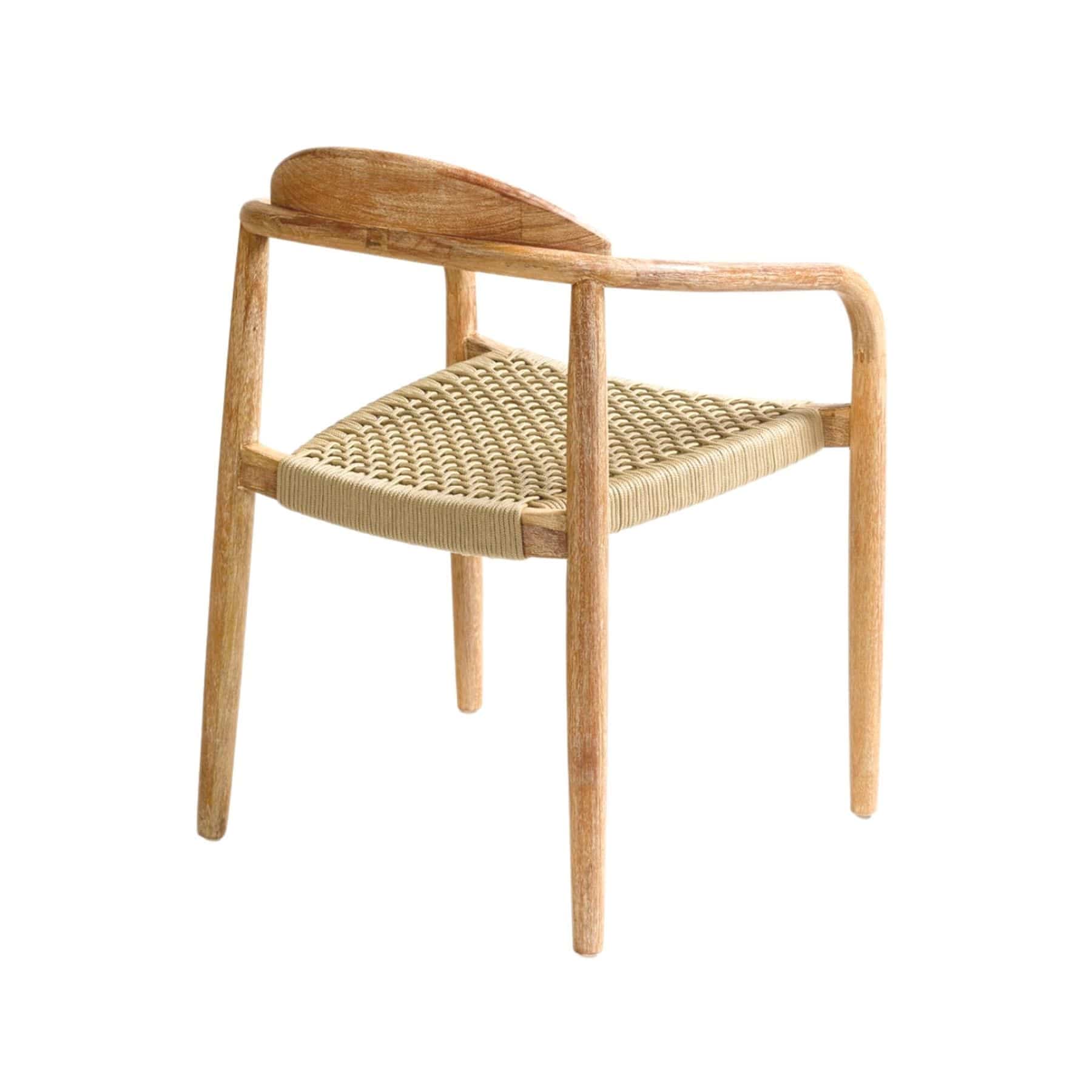 Chaise d'extérieur en eucalyptus | Sable
