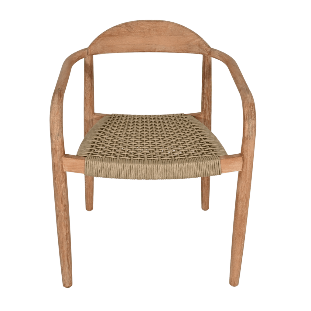 Chaise d'extérieur en eucalyptus | Sable