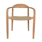 Chaise d'extérieur en eucalyptus | Sable