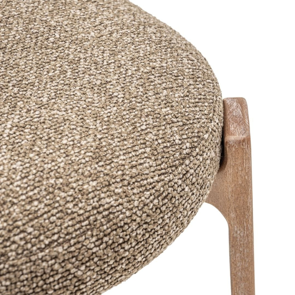 Chaise de salle à manger Halea couleur moka