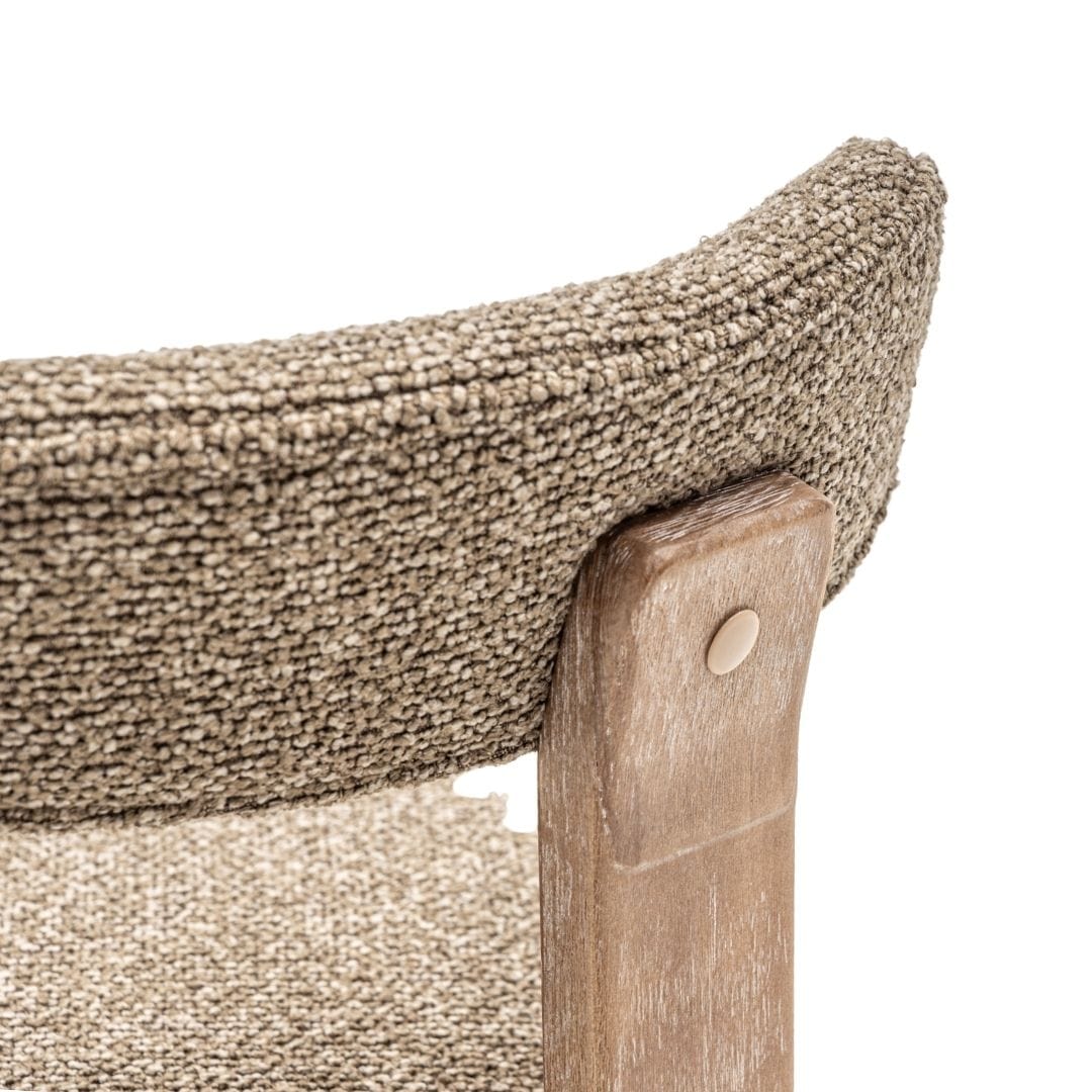 Chaise de salle à manger Halea couleur moka