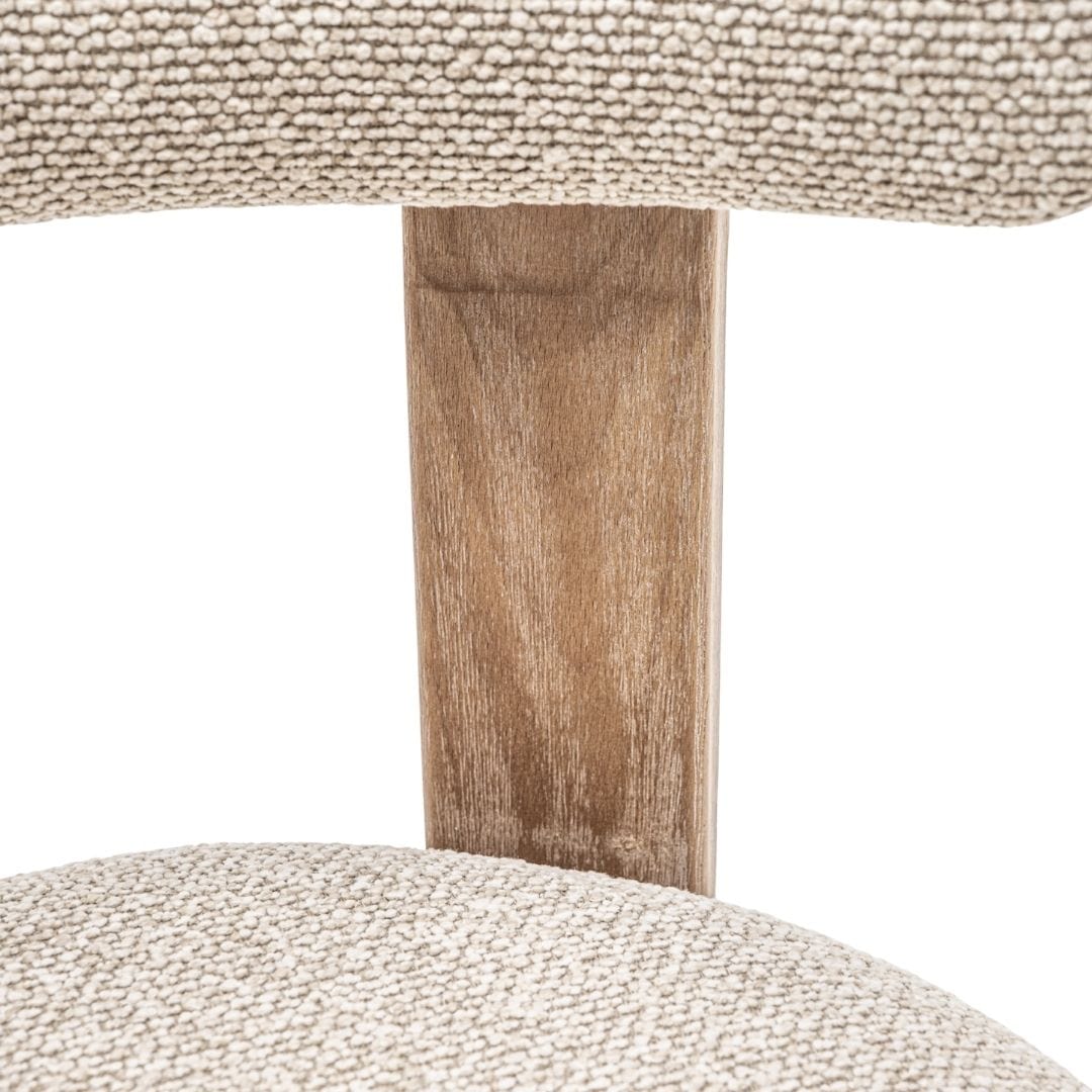 Chaise de salle à manger Halea couleur sable