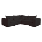 Canapé d'angle en lin Ibiza Haven | 270 x 105 / 270 x 70 cm