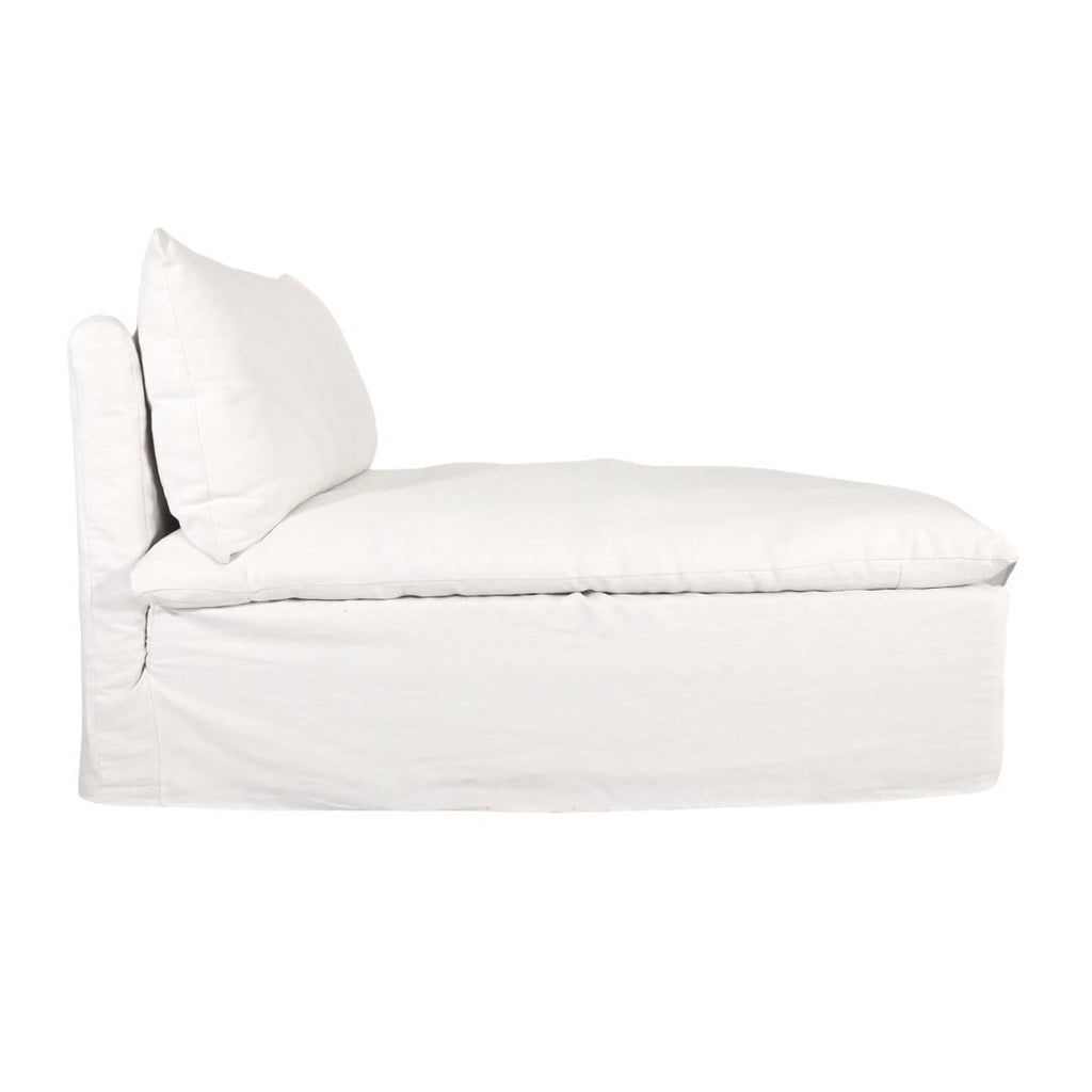 Canapé Méridienne en Lin Tarifa | 105x160x80cm