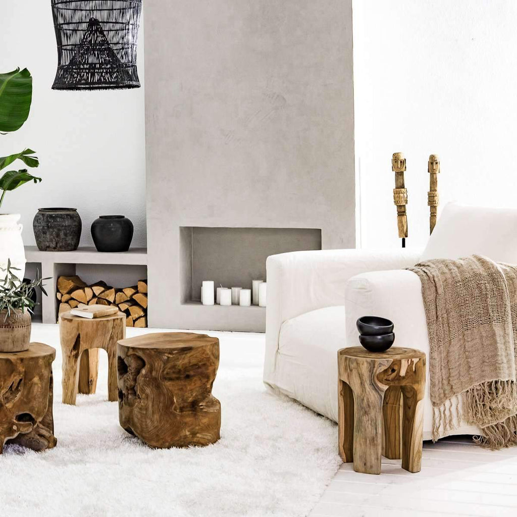 Canapé une place en lin Ibiza