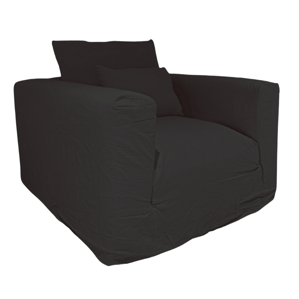 Canapé une place en lin Ibiza