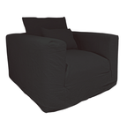 Canapé une place en lin Ibiza