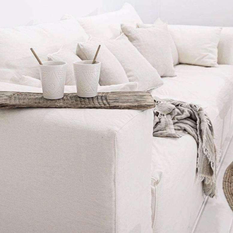 Canapé Ibiza en lin | 245 cm