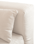 Canapé Ibiza en lin | 330 cm