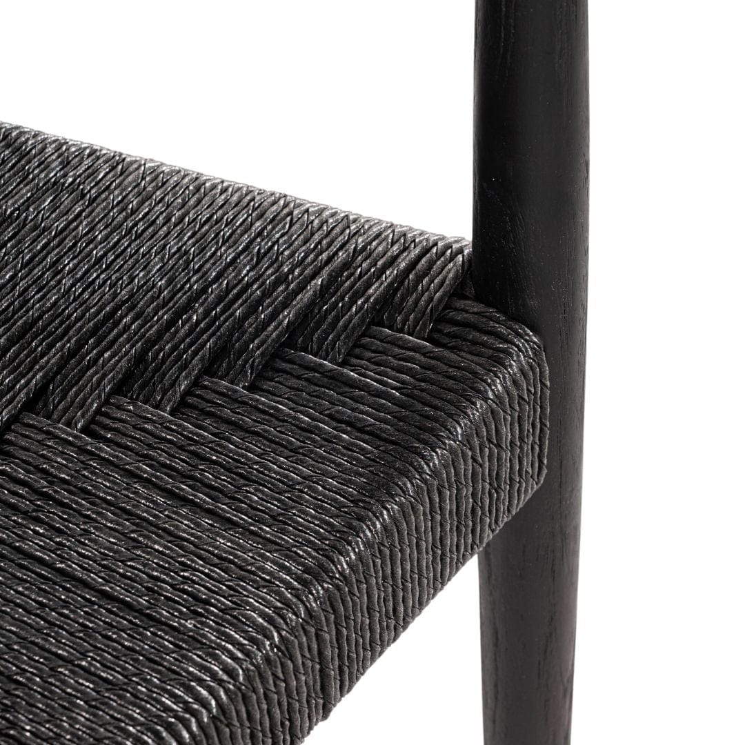 Chaise de salle à manger Isha | Noire