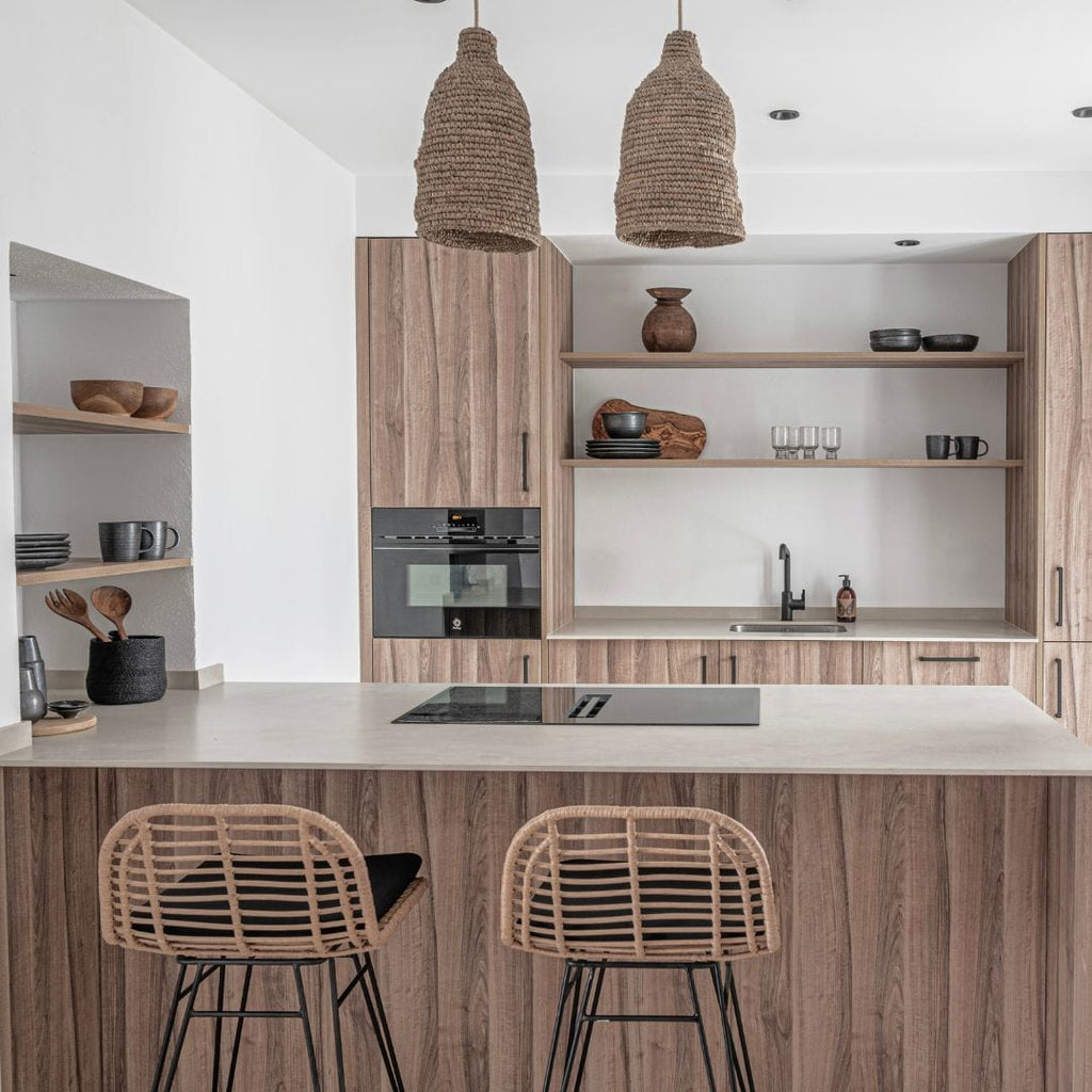 Tabouret de bar Jaipur | Noir