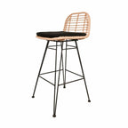 Tabouret de bar Jaipur | Noir