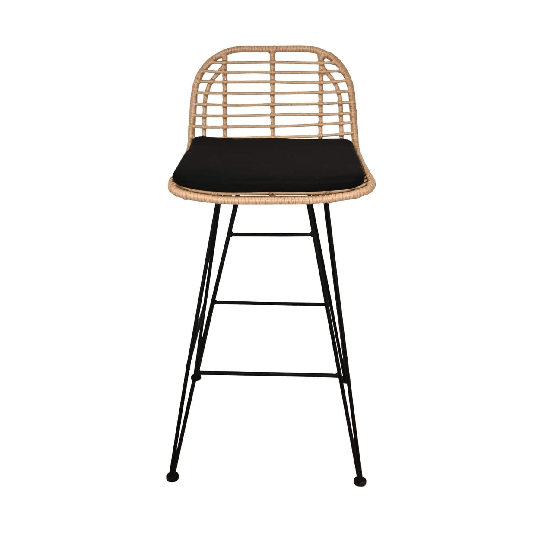 Tabouret de bar Jaipur | Noir