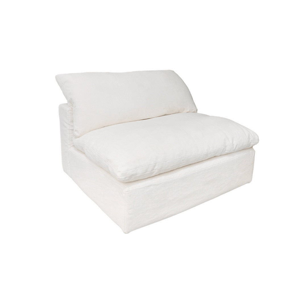 Module de chaise en lin Laguna | 110 cm
