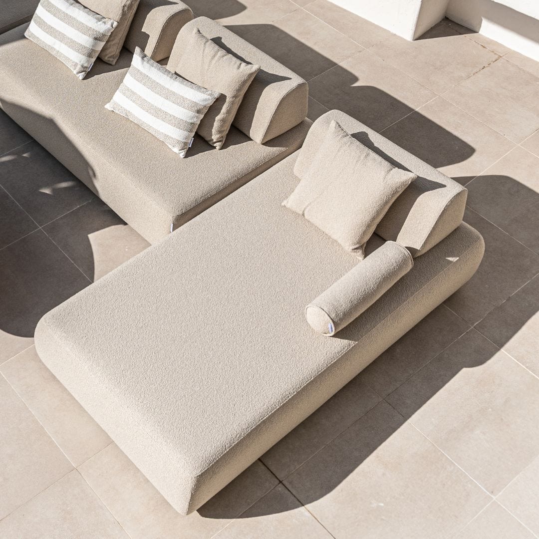 Canapé méridienne modulaire Lagos