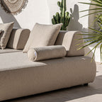 Coussin traversin d'extérieur Lagos | 15,7 x 51 cm